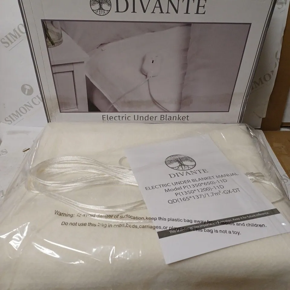 DIVANTE ELECTRIC UNDER BLANKET 
