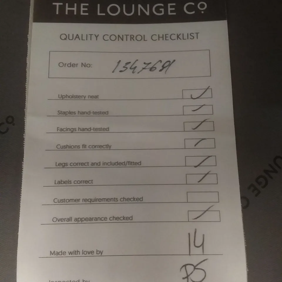 QUALITY BRITISH DESIGNER LOUNGE CO. COLLAKU 2 SEATER SOFA NATURAL PLUSH FABRIC 