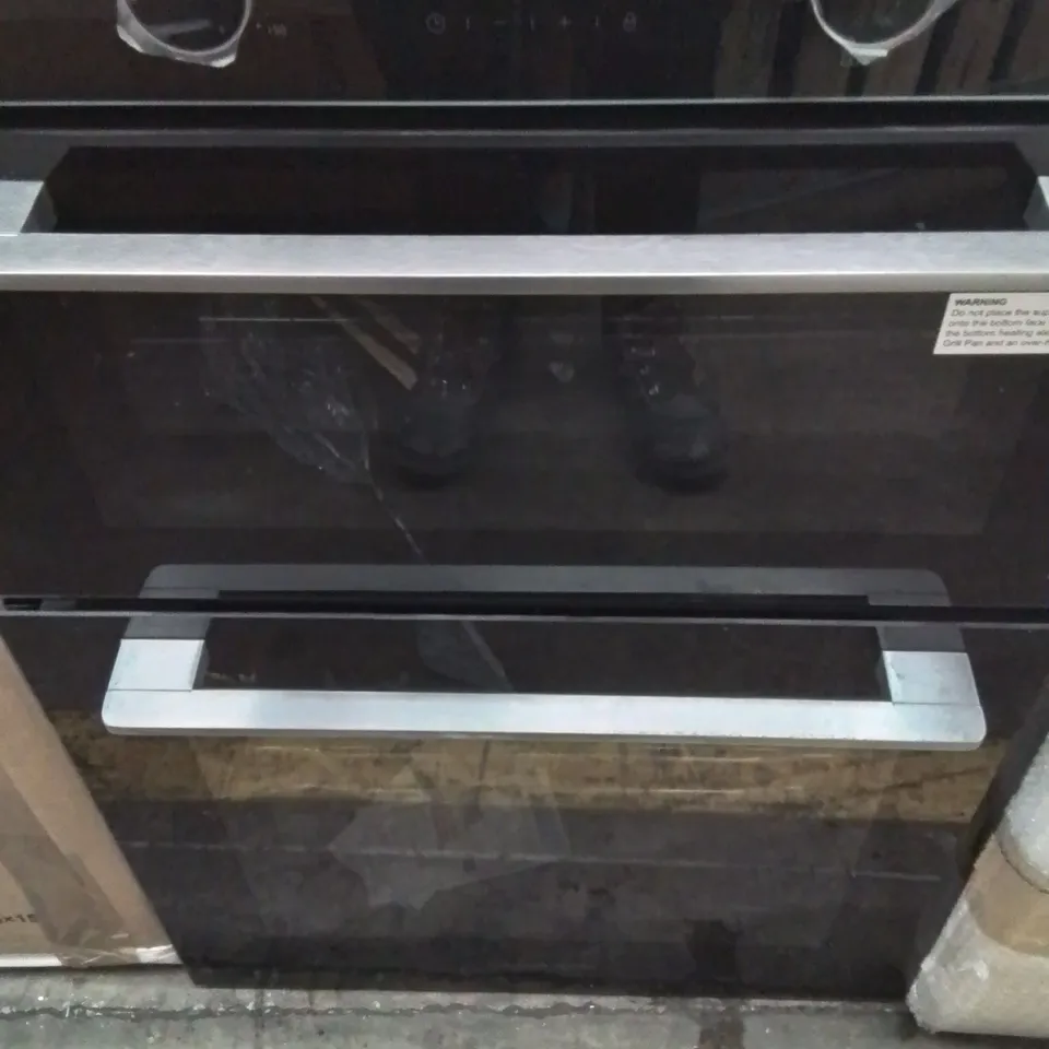RUSSELL HOBBS DOUBLE OVEN IN BLACK