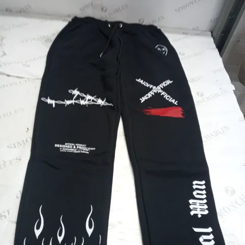 OVERSIZED GRAFFITI JOGGERS SIZE S