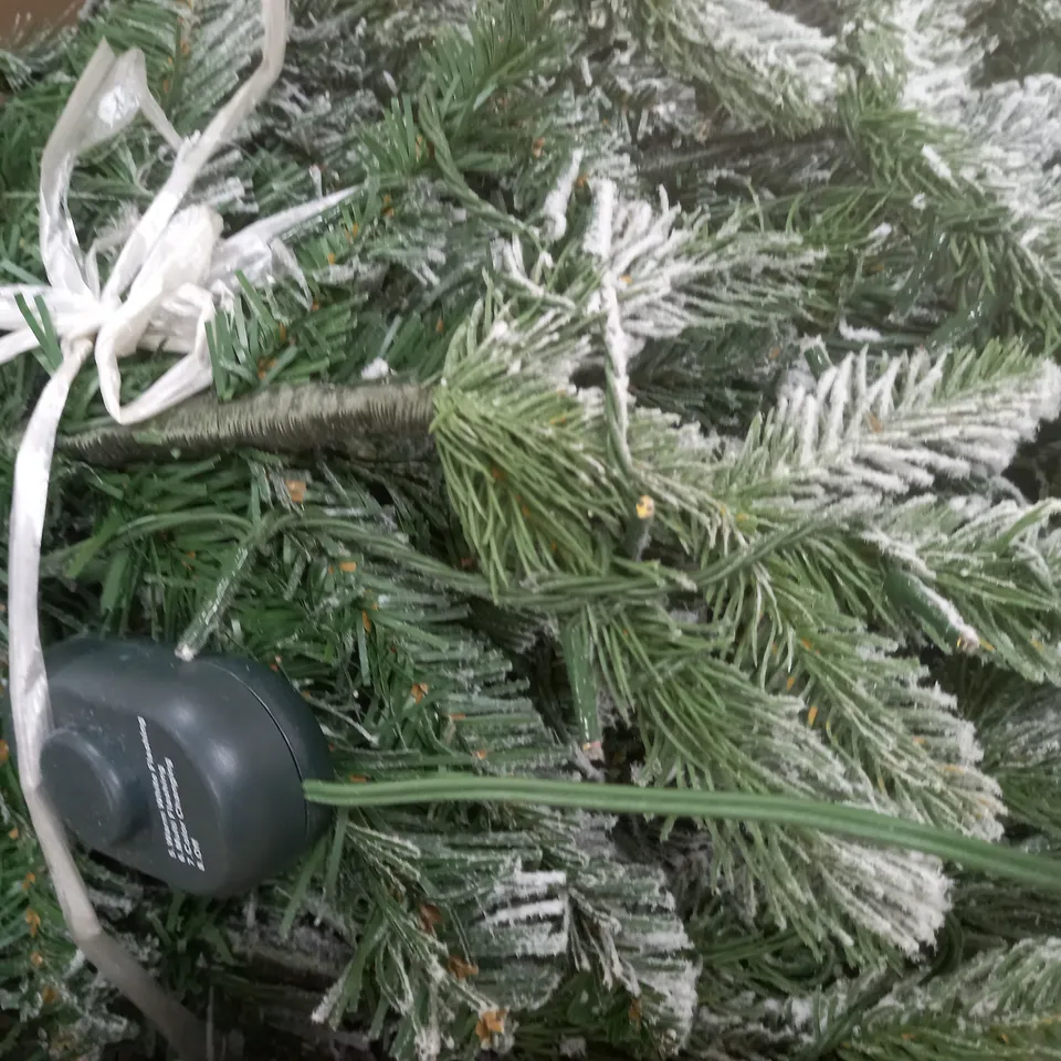 JM BY JULIEN MACDONALD SPARKLING FRAISER CHRISTMAS TREE 7FT - COLLECTION ONLY