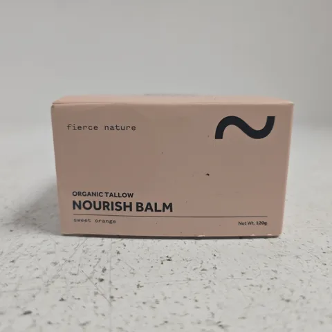 FIERCE NATURE ORGANIC TALLOW NOURISH BALM - SWEET ORANGE (120G)