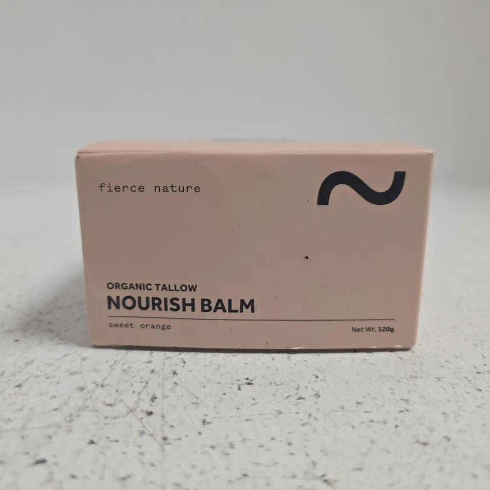 FIERCE NATURE ORGANIC TALLOW NOURISH BALM - SWEET ORANGE (120G)