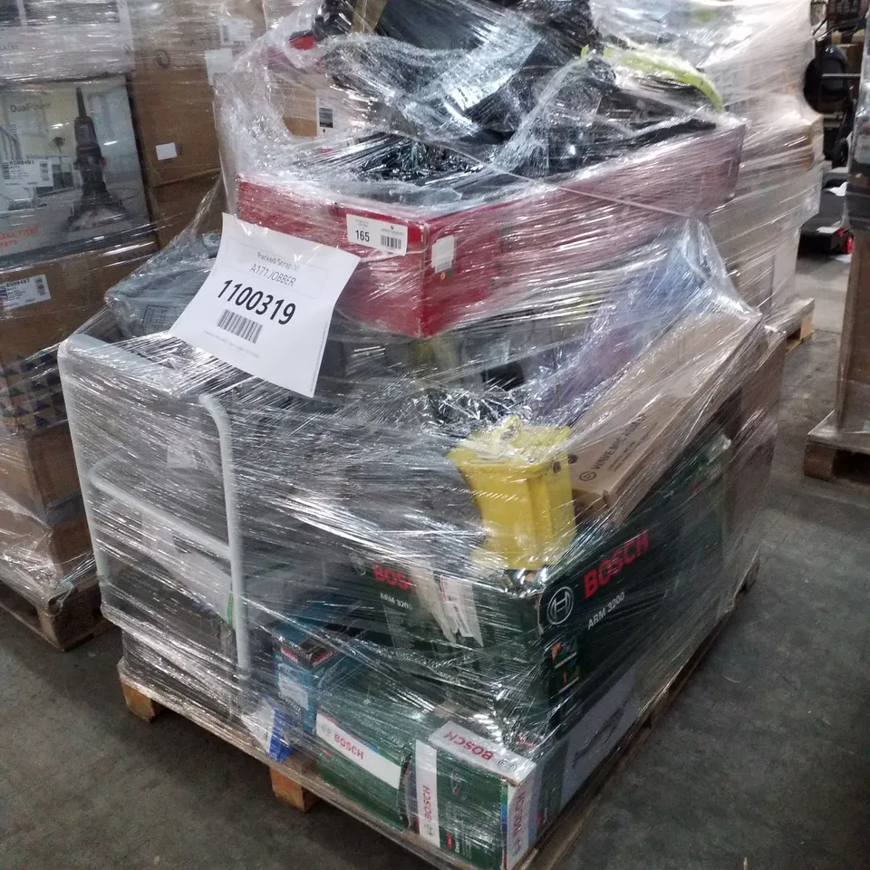 PALLET OF APPROXIMATELY 20 UNPROCESSED RAW RETURN HOUSEHOLD AND ELECTRICAL GOODS TO INCLUDE;