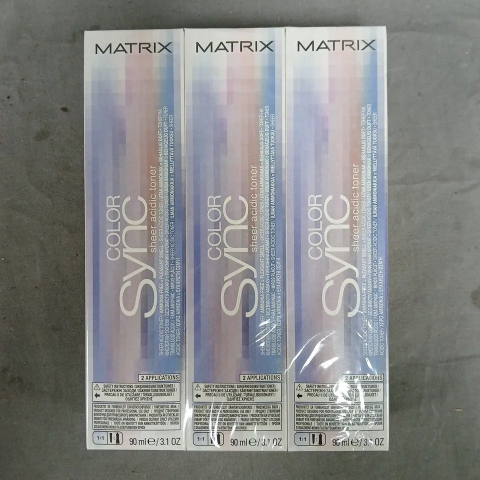 BOX OF APPROXIMATELY 20 ASSORTED MATRIX SO COLOUR SYNC PRODUCTS