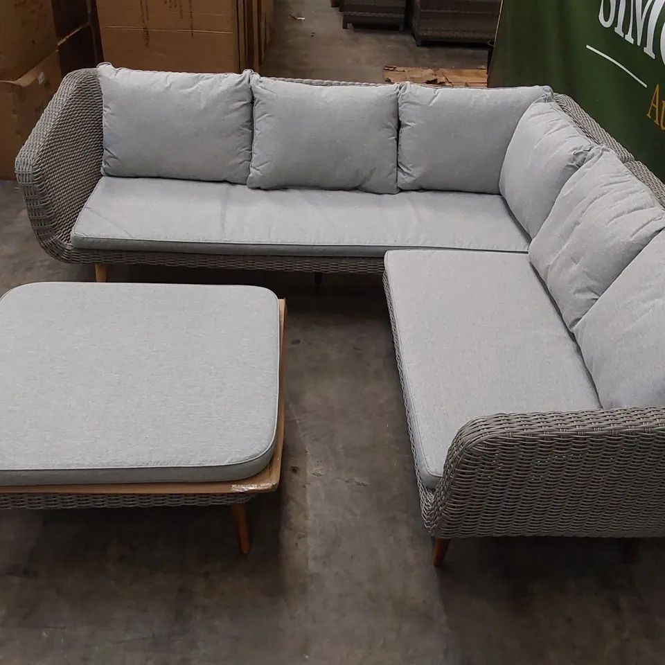 BRAND NEW AMERICANA CONTEMPORARY CORNER SOFA & COFFEE TABLE  RRP £995