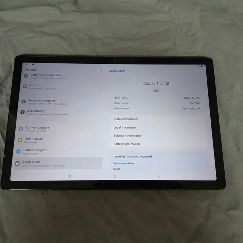 SAMSUNG GALAXY TAB A8 32GB WI‑FI TABLET – SM-X200