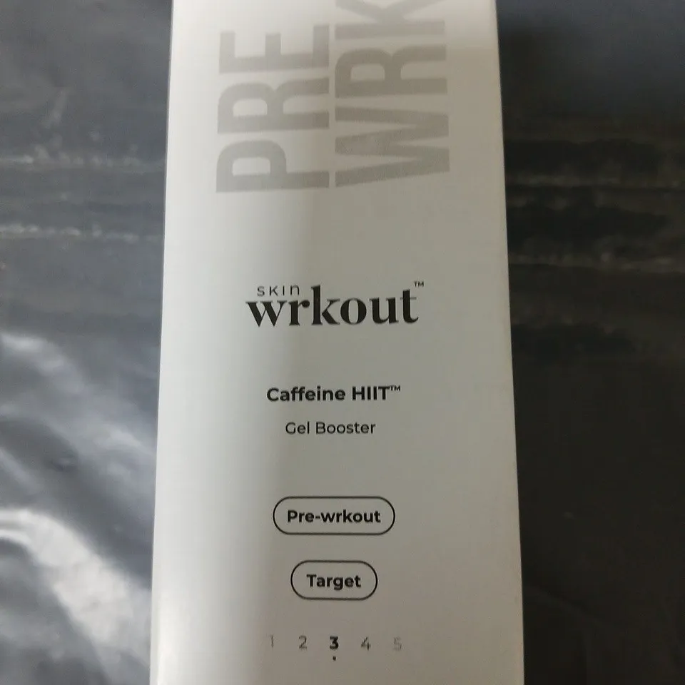 APPROXIMATELY 150 SKIN WORKOUT CAFFEINE HIIT GEL BOOSTER – 15ML