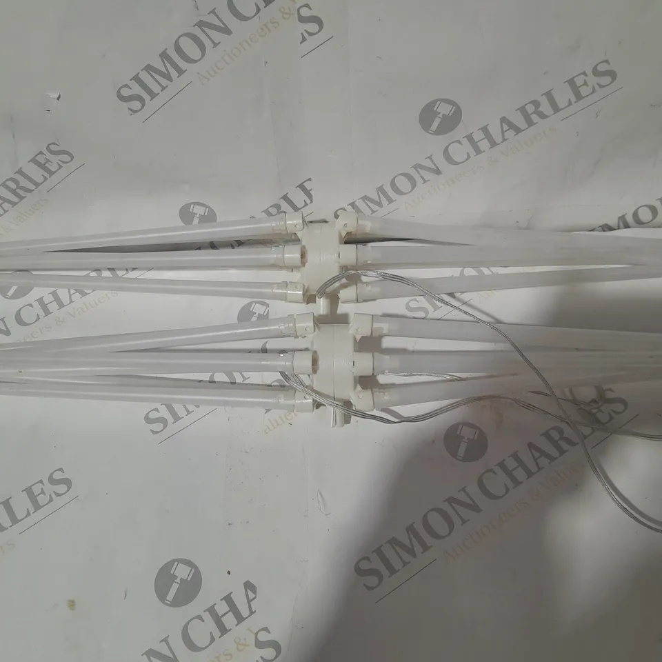 PACIFIC ACCENTS SET OF 2 LED SPARKLER LIGHTS WITH TIMER & REMOTE