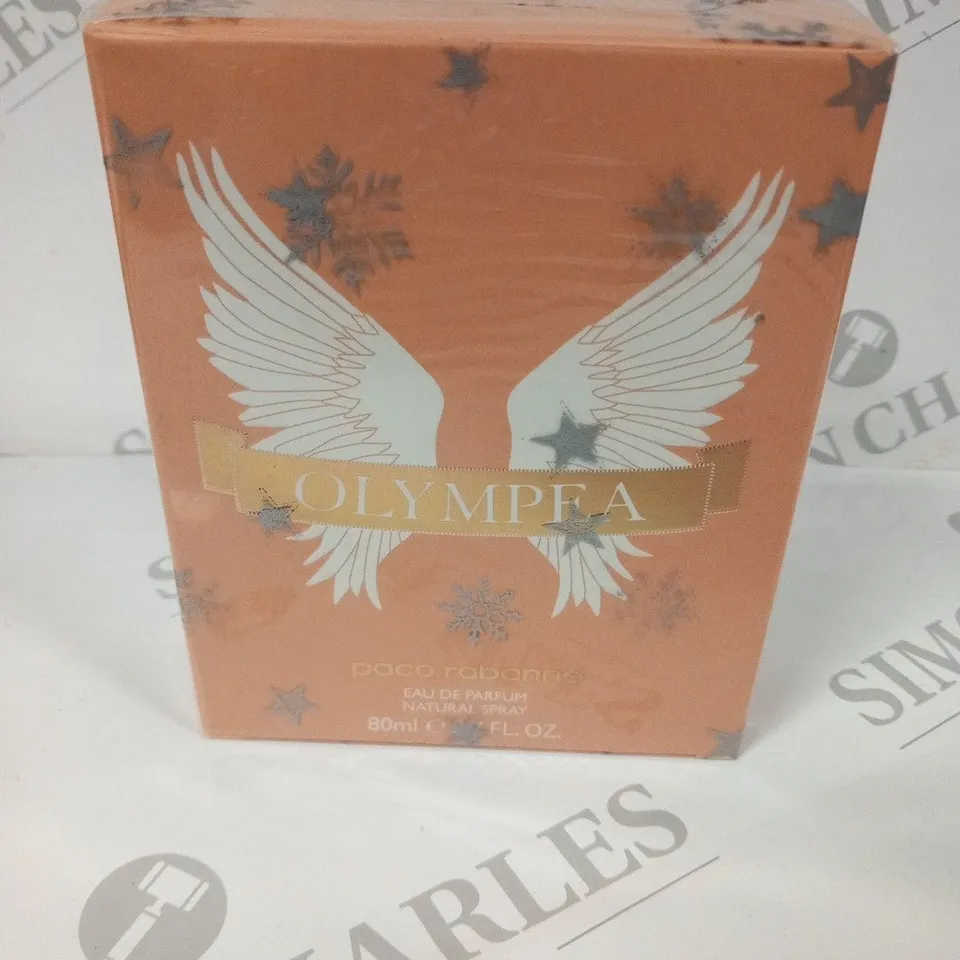 BOXED PACO RABANNE OLYMPEA EAU DE PARFUM NATURAL SPRAY 80ML TESTER DEMONSTRATION