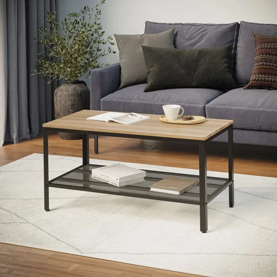 BOXED KYE METAL COFFEE TABLE
