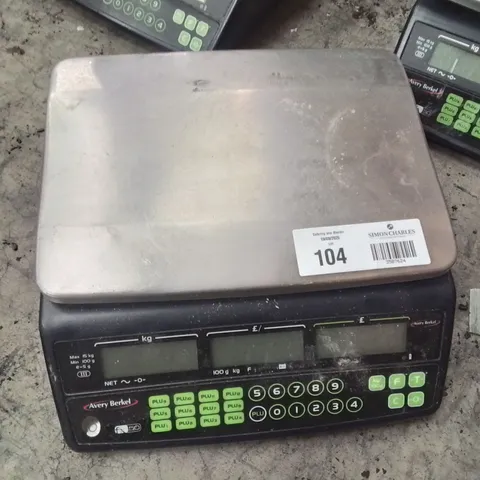 AVERY BERKEL FX50 RETAIL SHOP WEIGHING SCALE. 