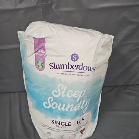 SEALED SLUMBERDOWN SINGLE DUVET - 13.5 TOG
