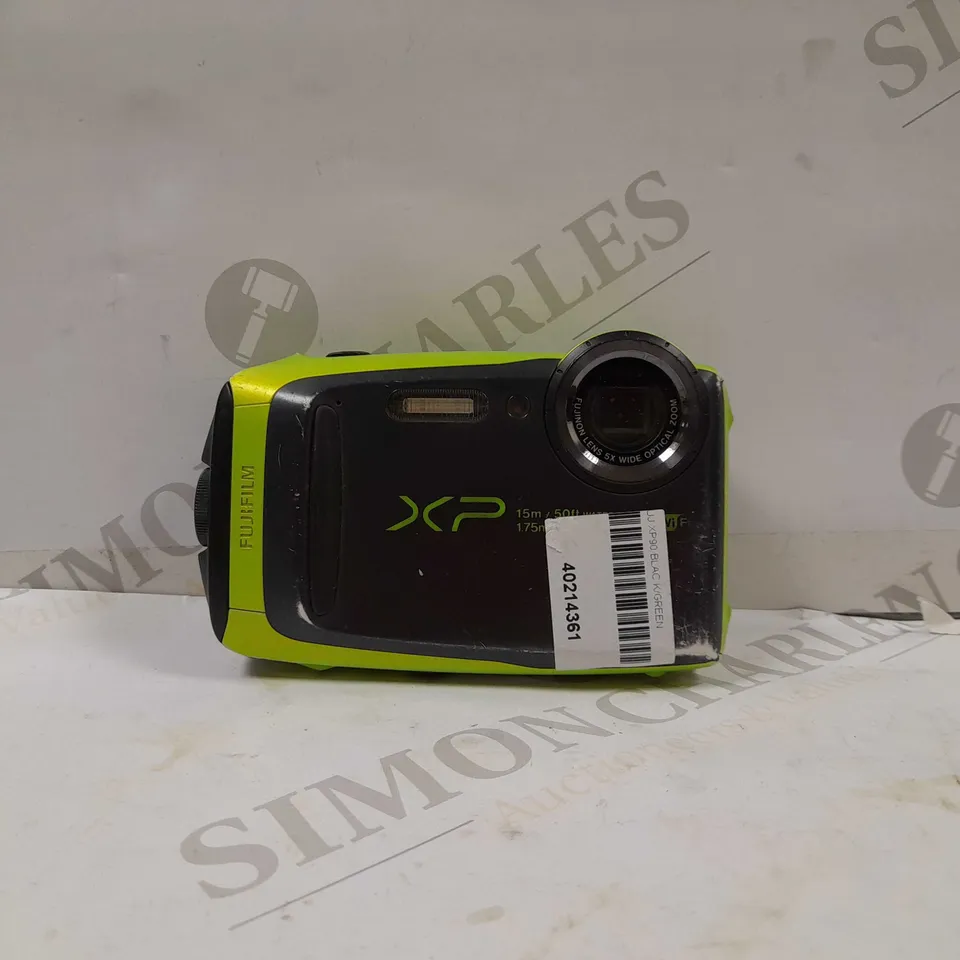 FUJIFILM XP IN GREEN & BLACK