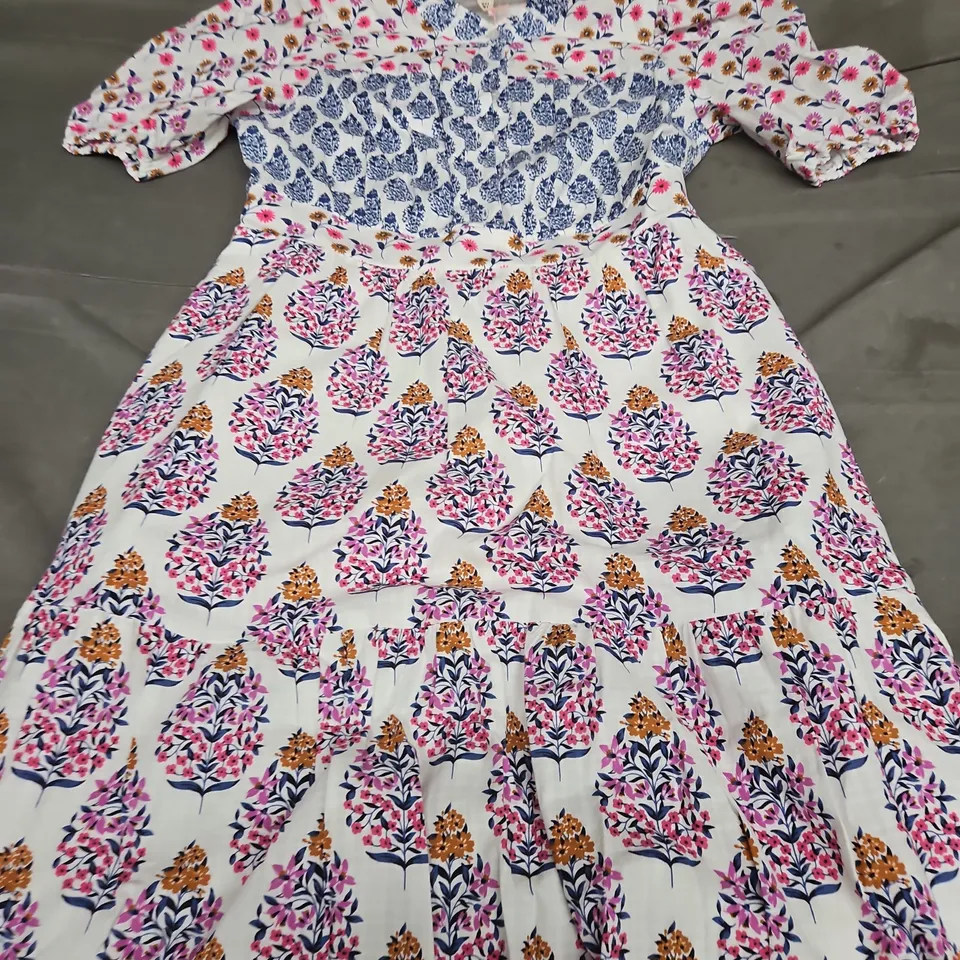 BODEN BEATRICE COTTON MAXI DRESS - SIZE 12R