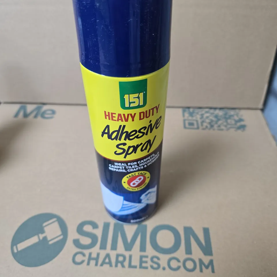 APPROXIMATELY 12 ASSORTED AEROSOLS INCLUDING MR SUPER CLEAR UV CUT GLOSS , HEAVY DUTY ADHESIVE SPRAY AND LYNX ICE CHILL 