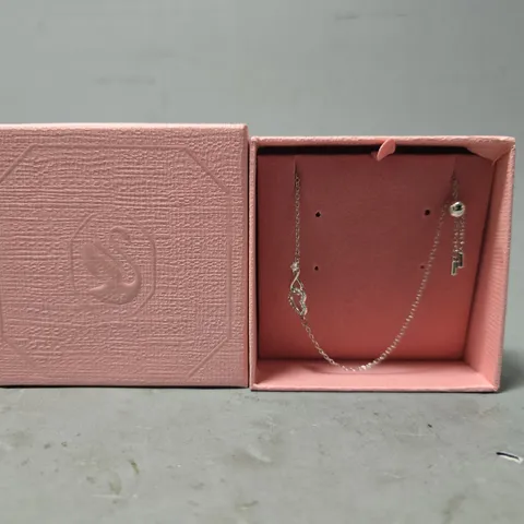 BOXED SWAROVSKI INFINITY HEART BRACELET