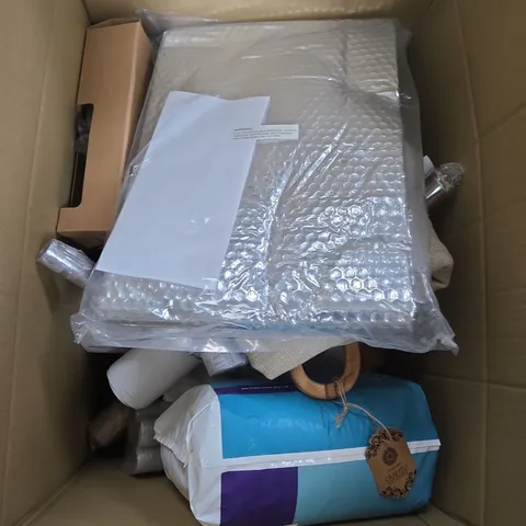 APPROXIMATELY 15 ASSORTED HOUSEHOLD PRODUCTS TO INCLUDE BOTTLES, ADULT NAPPIES AND WALLPAPER