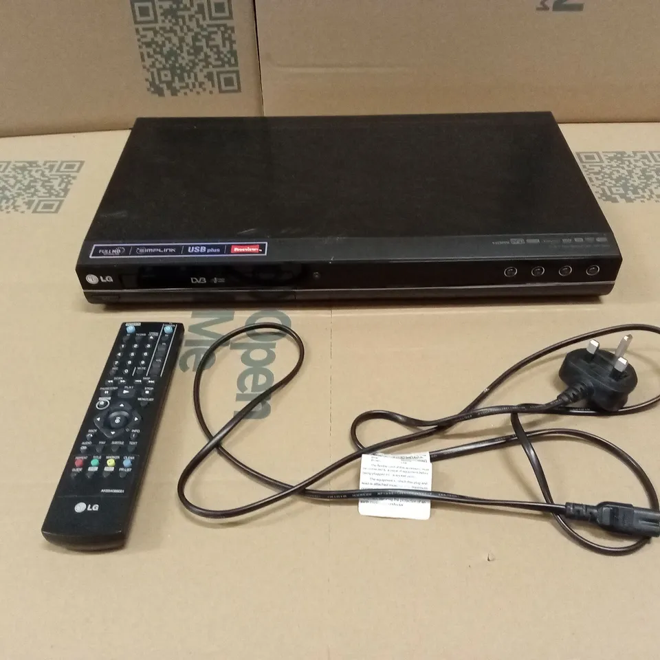 LG DRT389H DVD RECORDER AND PLAYER