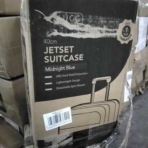 BOXED 40CM JET-SET SUITCASE MIDNIGHT BLUE