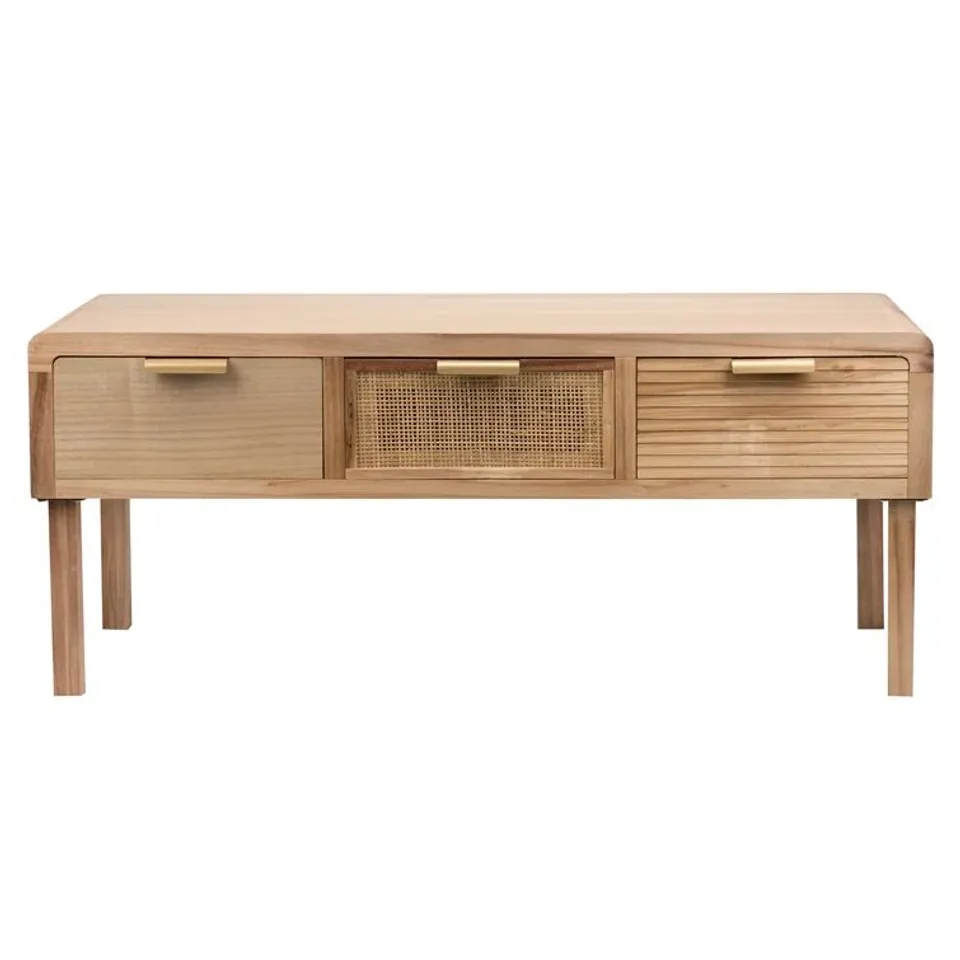 BOXED COFFEE TABLE WITH STORAGE