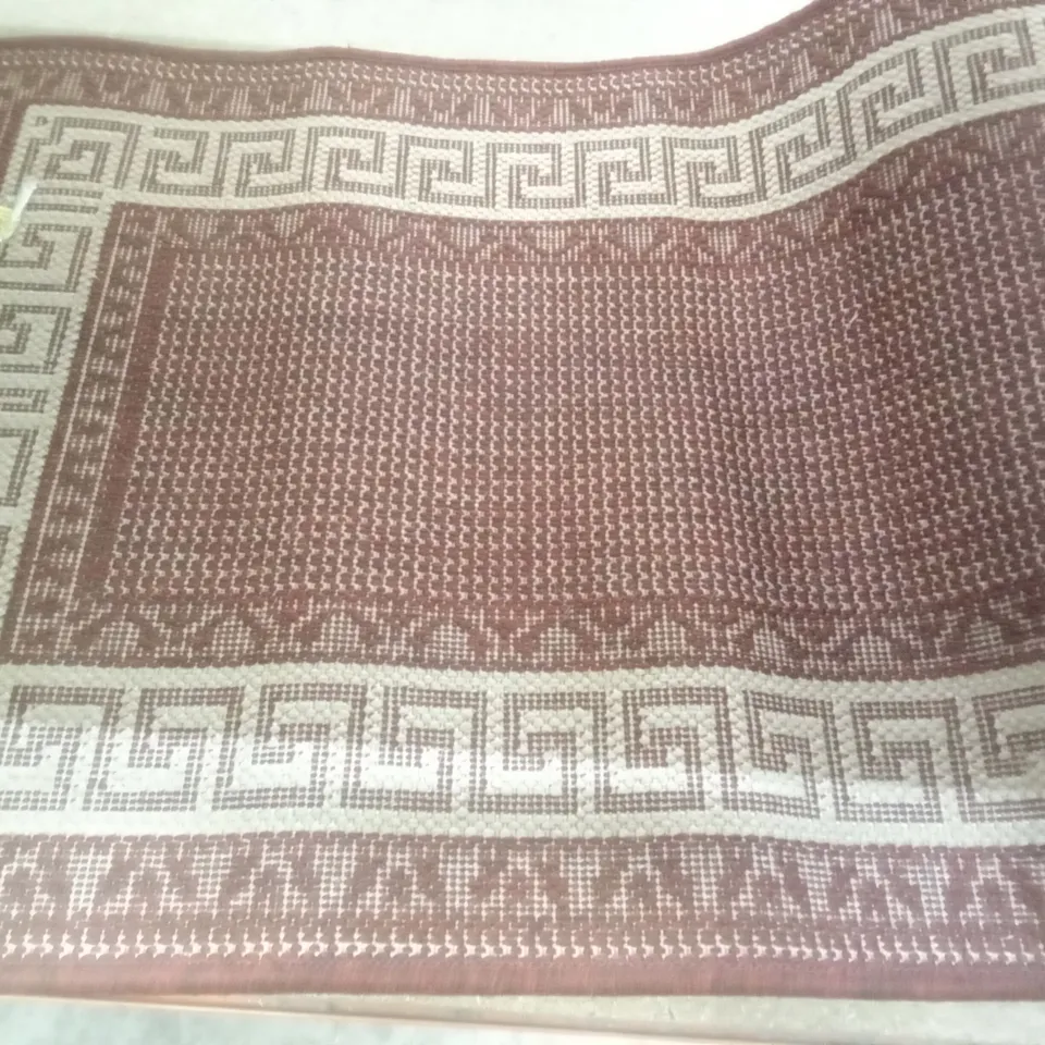 FIDEL GEOMETRIC FLATWEAVE RED AREA 60X180CM