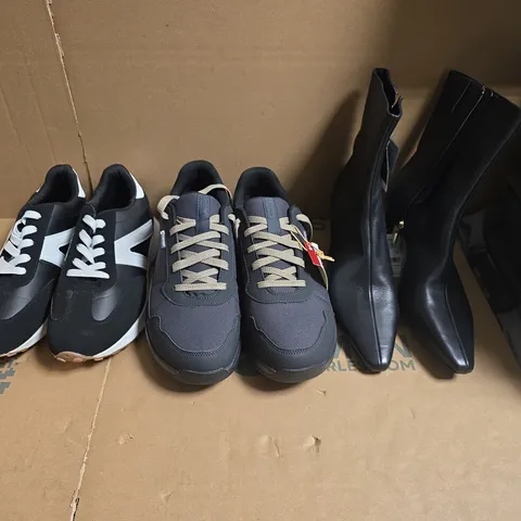 LARGE QUANTITY OF ASSORTED SHOES IN VARIOUS COLOUR, STYLES AND SIZES - COLLECTION ONLY 