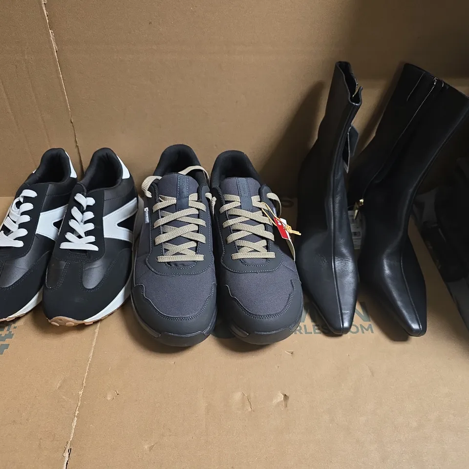 LARGE QUANTITY OF ASSORTED SHOES IN VARIOUS COLOUR, STYLES AND SIZES - COLLECTION ONLY