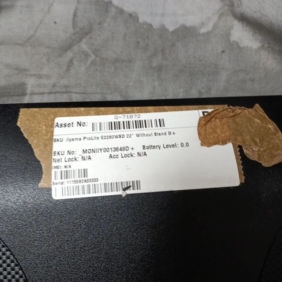 IIYAMA PROLITE 22\" LCD MONITOR (B2280WSD) – WITH STAND