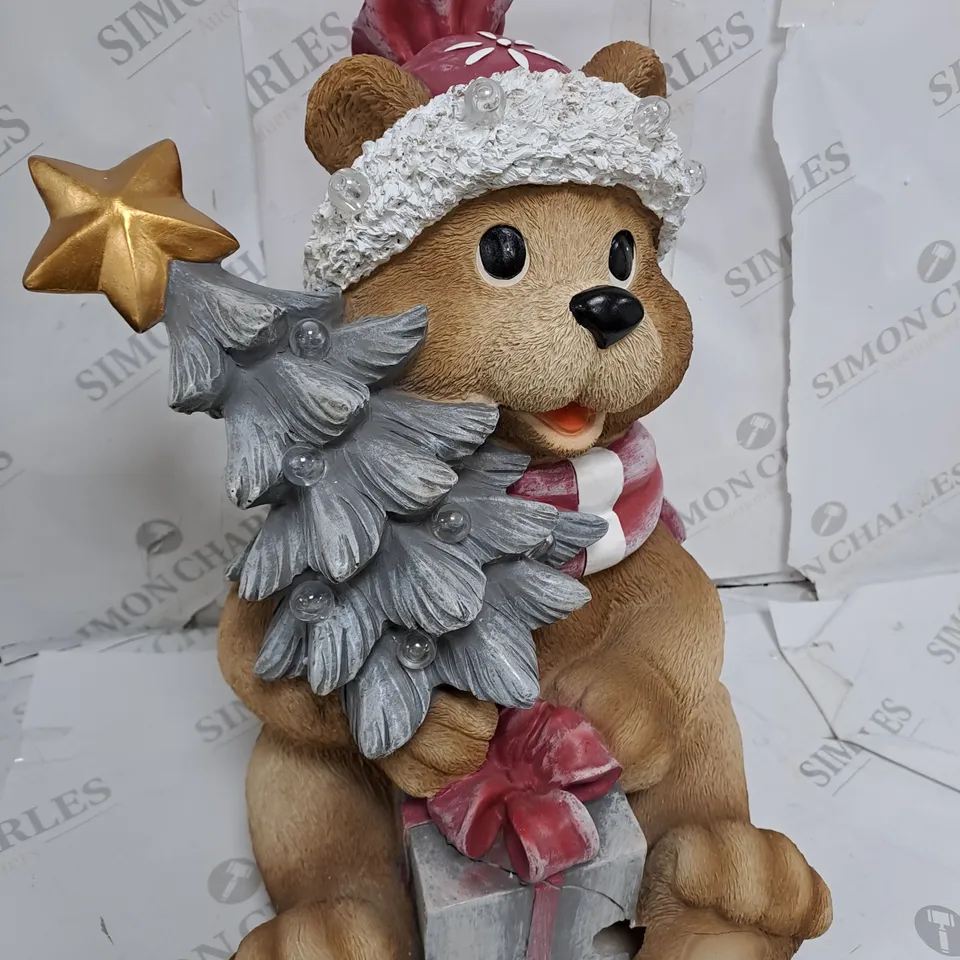 SANTA EXPRESS PRE-LIT INDOOR /OUTDOOR CHRISTMAS BEAR