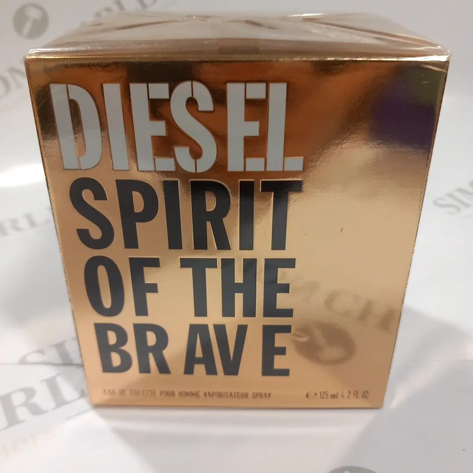 BOXED AND SEALED DIESEL SPIRIT OF THE BRAVE EAU DE TOILETTE POUR HOMME 125ML