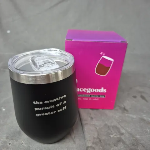 SPACEGOODS METAL INSULATED QUOTE MUG 