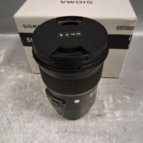 SIGMA 50MM 1:1.4 DG 77 LENS