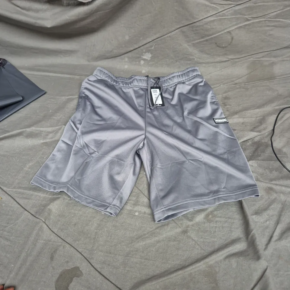 MCKENZIE GREY SPORTS SHORTS – ELASTICATED WAIST WITH DRAWSTRING 
