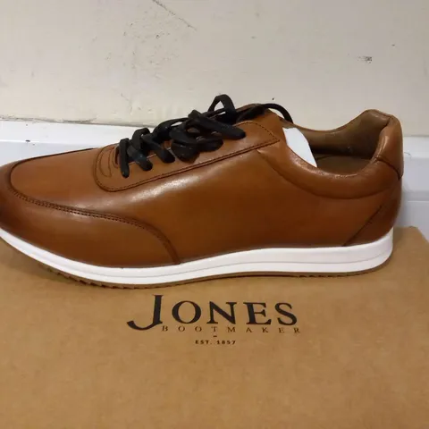 BOXED JONES BOOTMAKERS SOUTHEND 2 TAN SIZE 10