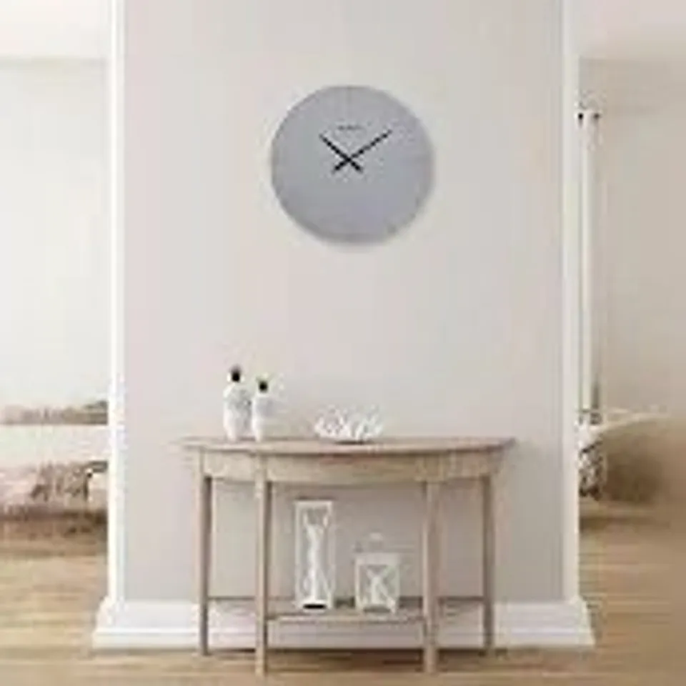 INTERVAL CEMENT LOOK WALL CLOCK RRP £599.99