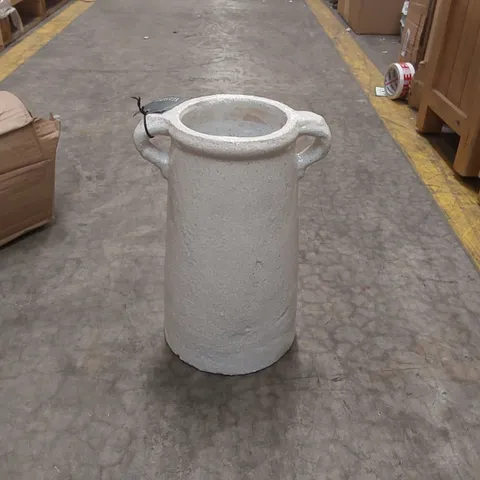 RAVELLO VASE WHITE CERAMIC