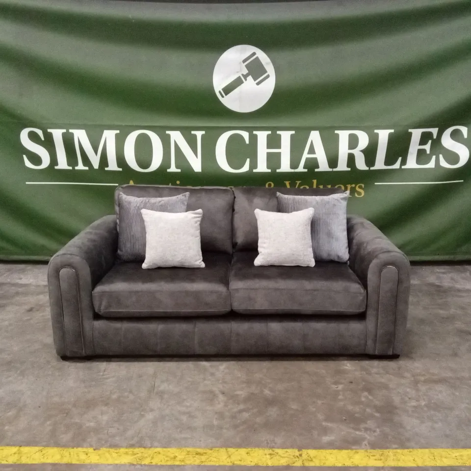 AMARA 2 SEATER SOFA - CHARCOAL RRP £1399