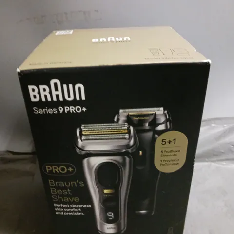 BOXED AND SEALED BRAUN SERIES 9 PRO +