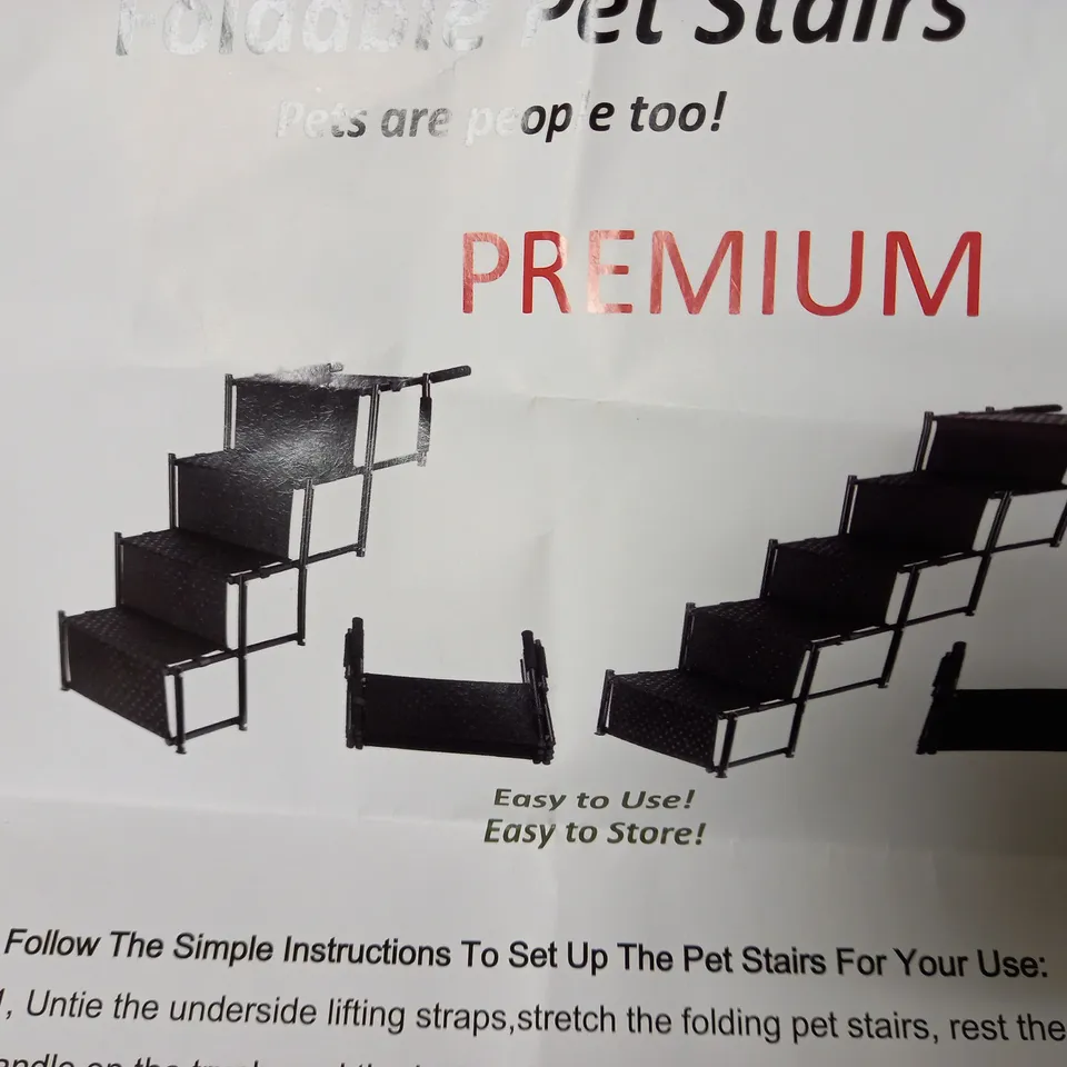 FOLDABLE PET STAIRS