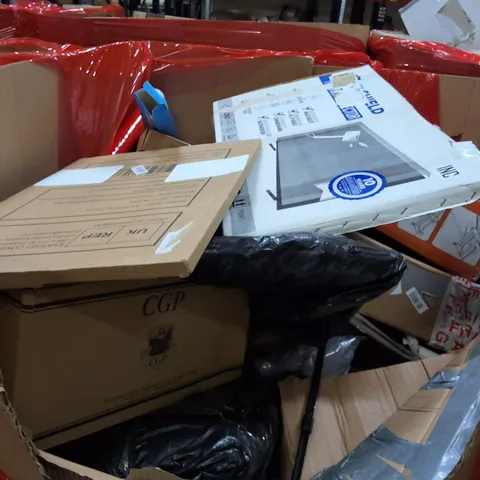 PALLET OF ASSORTED HOUSEHOLD ITEMS AND PRODUCTS TO INCLUDE;PRIVACY SCREEN,PHOTO FRAME