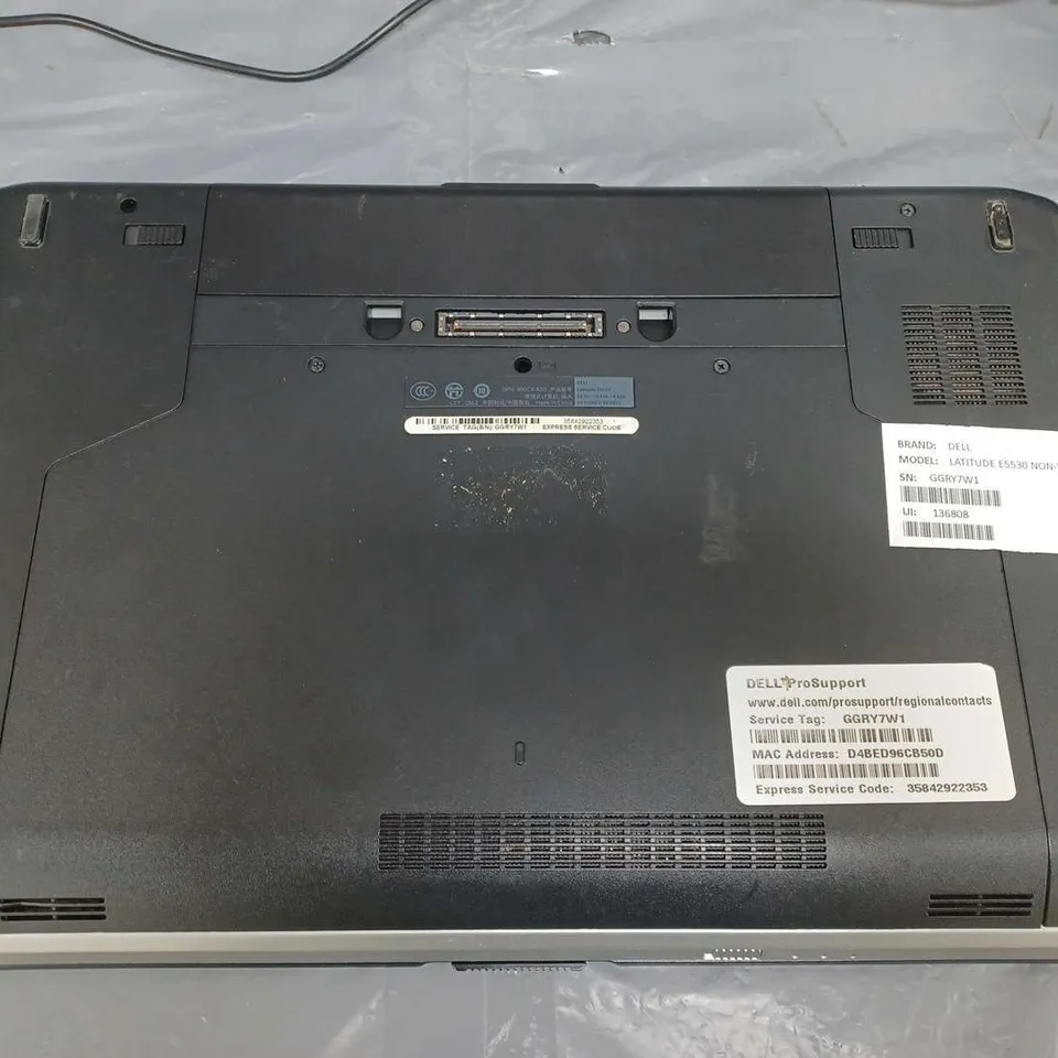DELL LATITUDE E5530 NON-VPRO 15 INCH I3-2370M 2.40GHZ