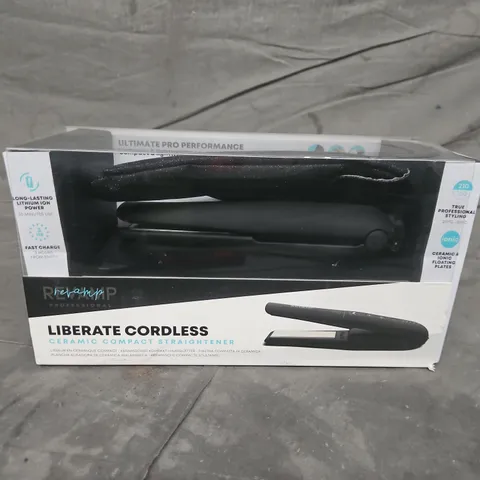BOXED REVAMP LIBERATE CORDLESS CERAMIC COMPACT STRAIGHTENER ST-1700-EU2