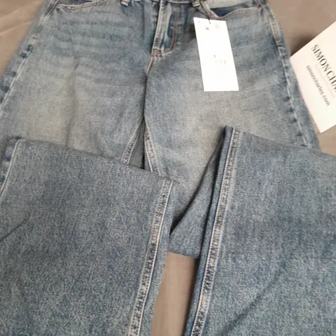 STRADIVARIUS D92 STRAIGHT WIDE JEANS - UK 10