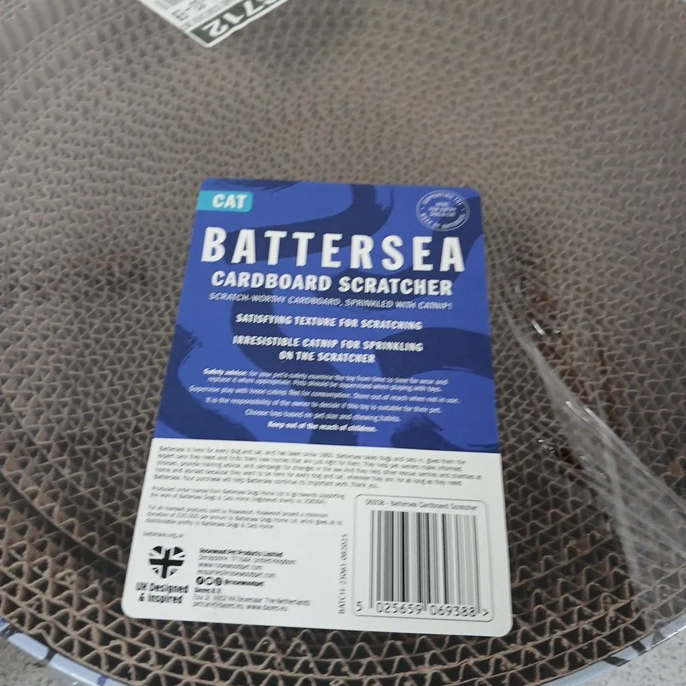 BATTERSEA CARDBOARD SCRATCHER CAT SCRATCHER – CIRCULAR