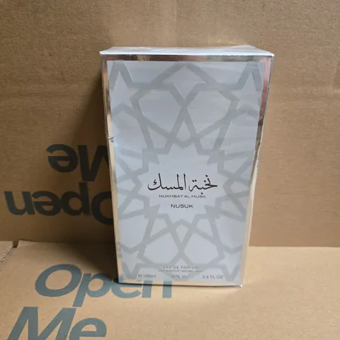 8 BOXED AND SEALED NUSUK NUKHBAT AL MUSK EAU DE PARFUMS (100ML) - COLLECTION ONLY