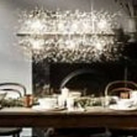 BOXED MCHUGH 9-LIGHT MCHUGH STARBURST SUNBURST CEILING LIGHTING KITCHEN ISLAND PENDANT (1 BOX)