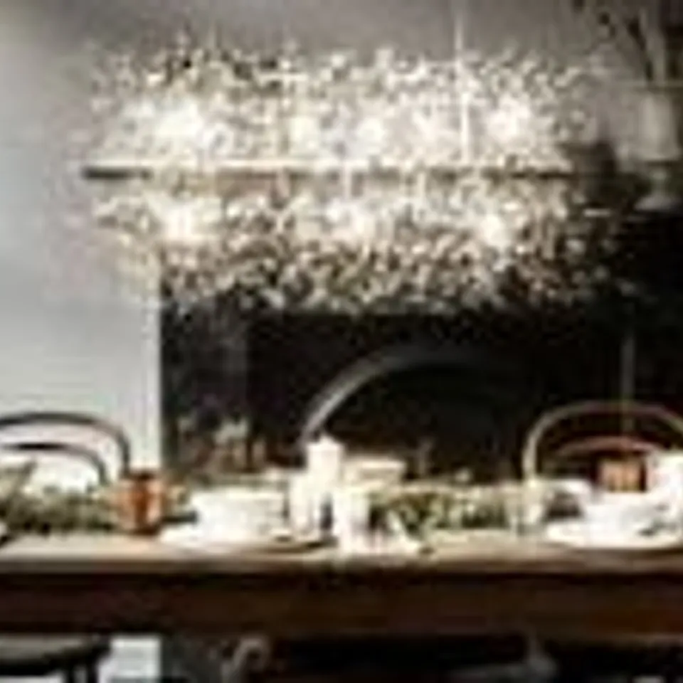 BOXED MCHUGH 9-LIGHT MCHUGH STARBURST SUNBURST CEILING LIGHTING KITCHEN ISLAND PENDANT (1 BOX)