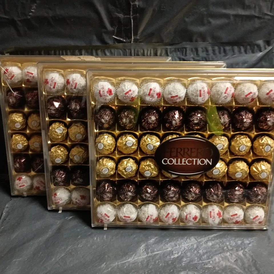 LOT OF 3 FERRERO COLLECTIONS - 3 X 48-PIECE PACKS