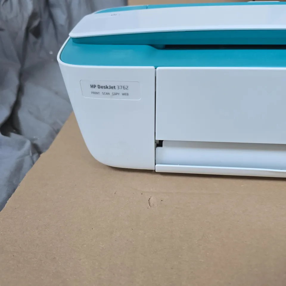HP DESKJET 3762 ALL-IN-ONE PRINTER – TURQUOISE LID